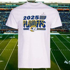 Rams House Los Angeles Rams 2025 NFL Playoffs Ready Unisex T Shirt  81